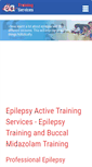 Mobile Screenshot of epilepsyactive.co.uk
